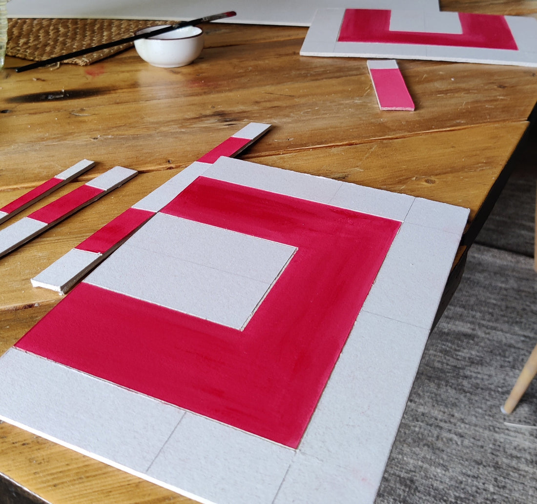 From a Cardboard Box to a Wall: How My Reliefs Are Made