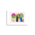 Colourful Abstract Geometric Poster by Lisa Ketty