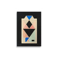 Diamond Poster – geometric art print by Lisa Ketty