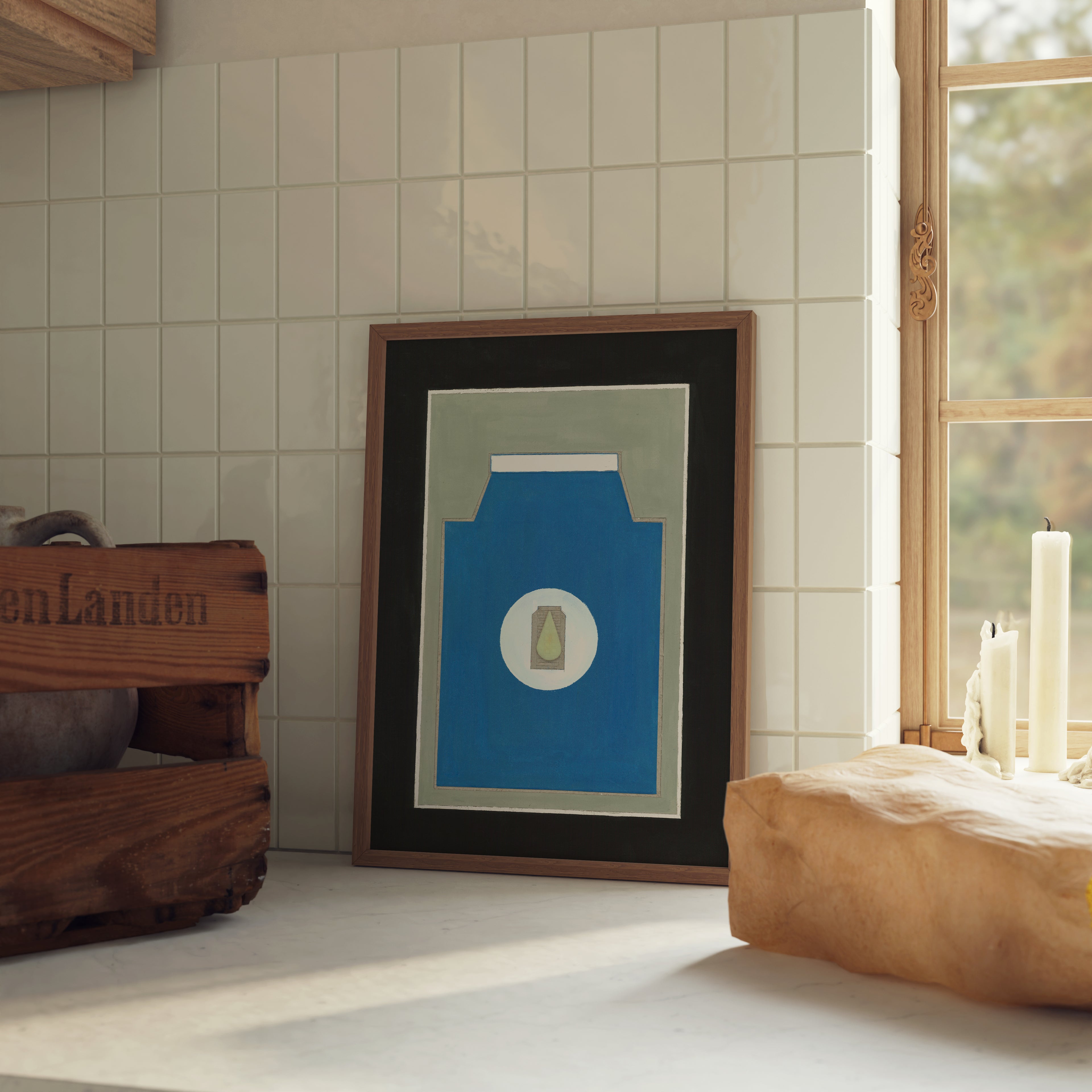 A Drop Of Milk Poster by Lisa Ketty