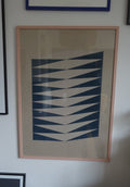 Fishbone cardboard original artwork - HiPosterShop