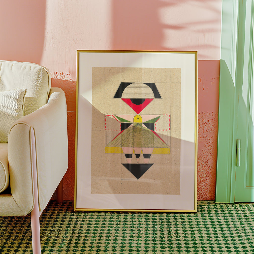 Moderne Geisha Geometri