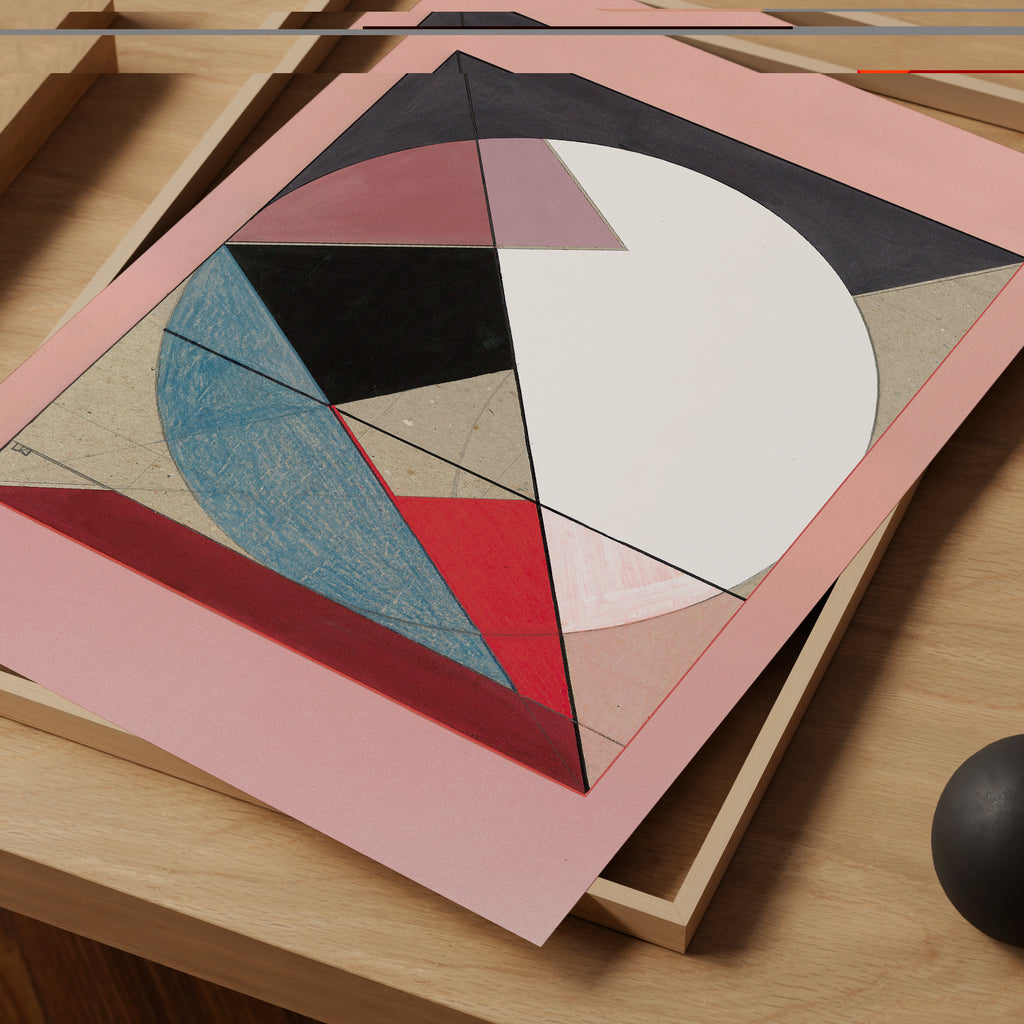 Geometric Artwork Poster