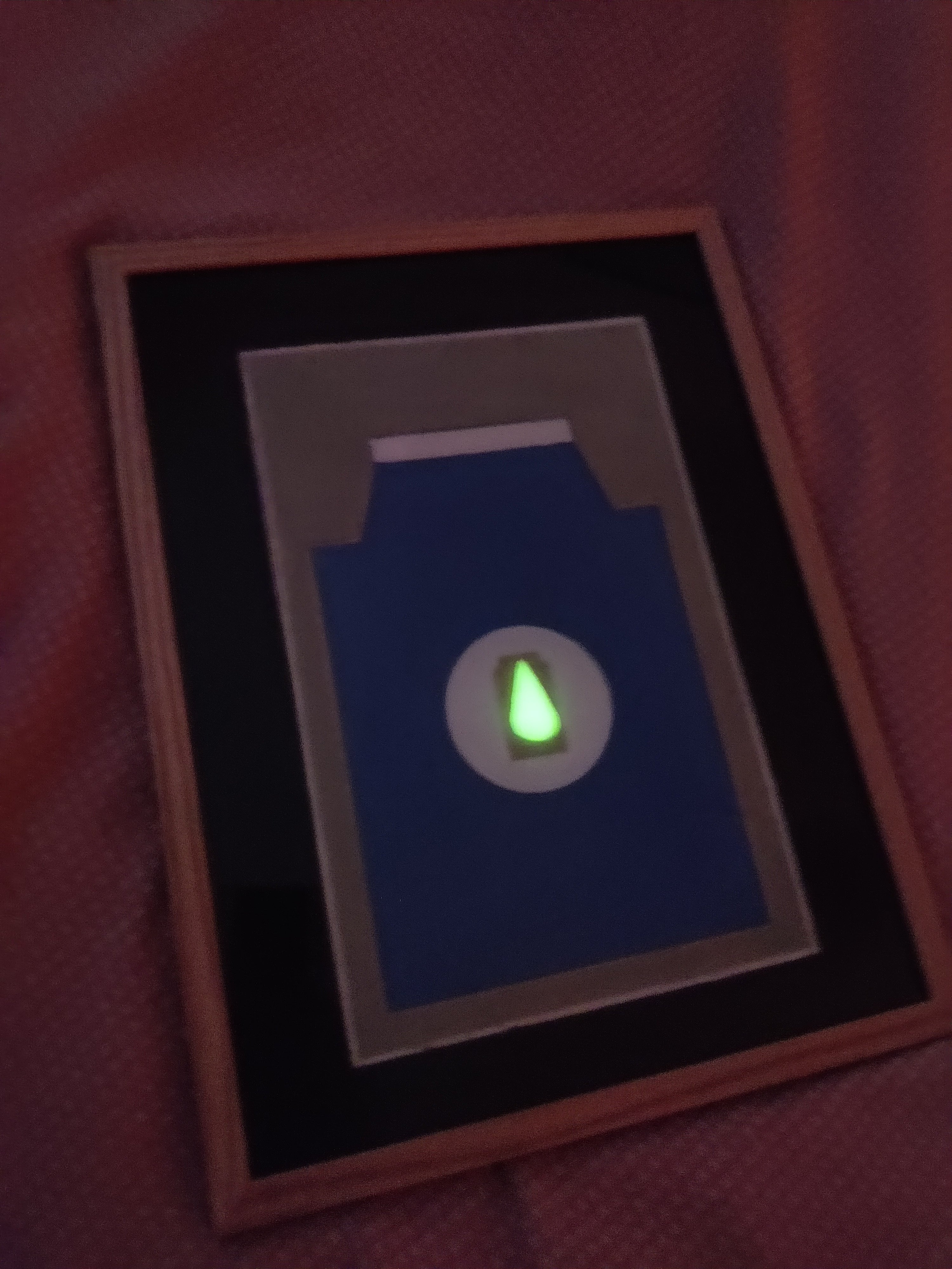 Milk bottle with the drop of light