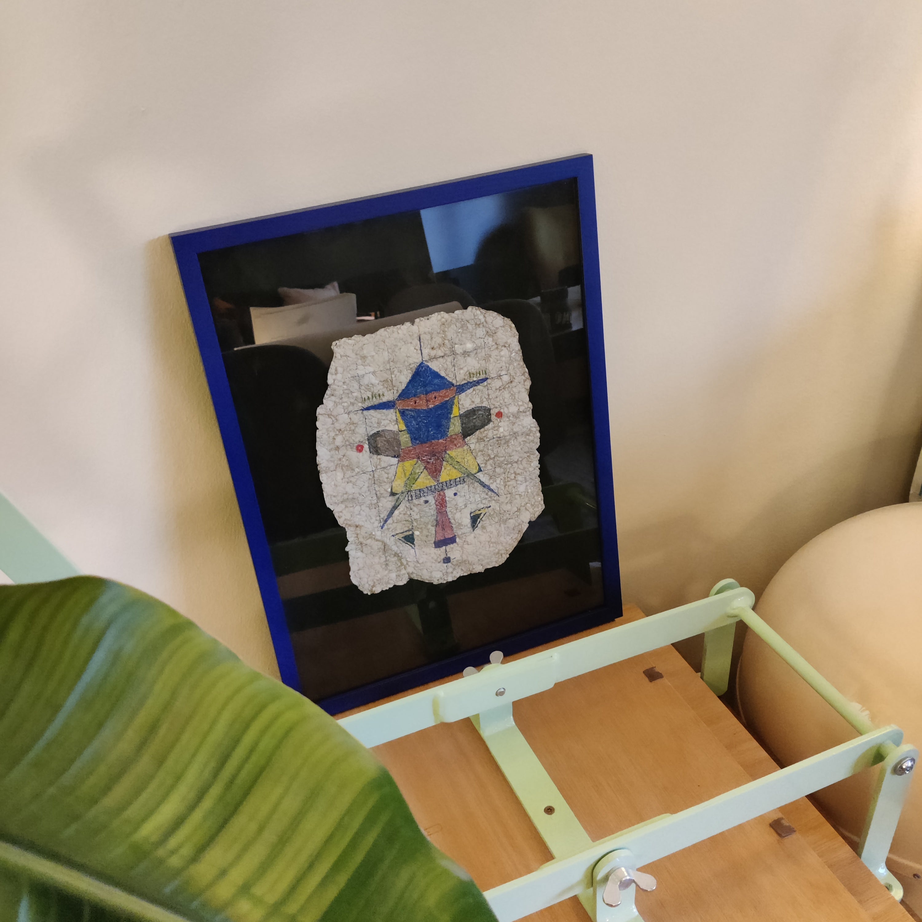 Paper Pulp Rocket Man original wall art