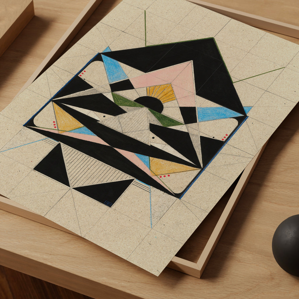 Cardboard Spaceship arrow