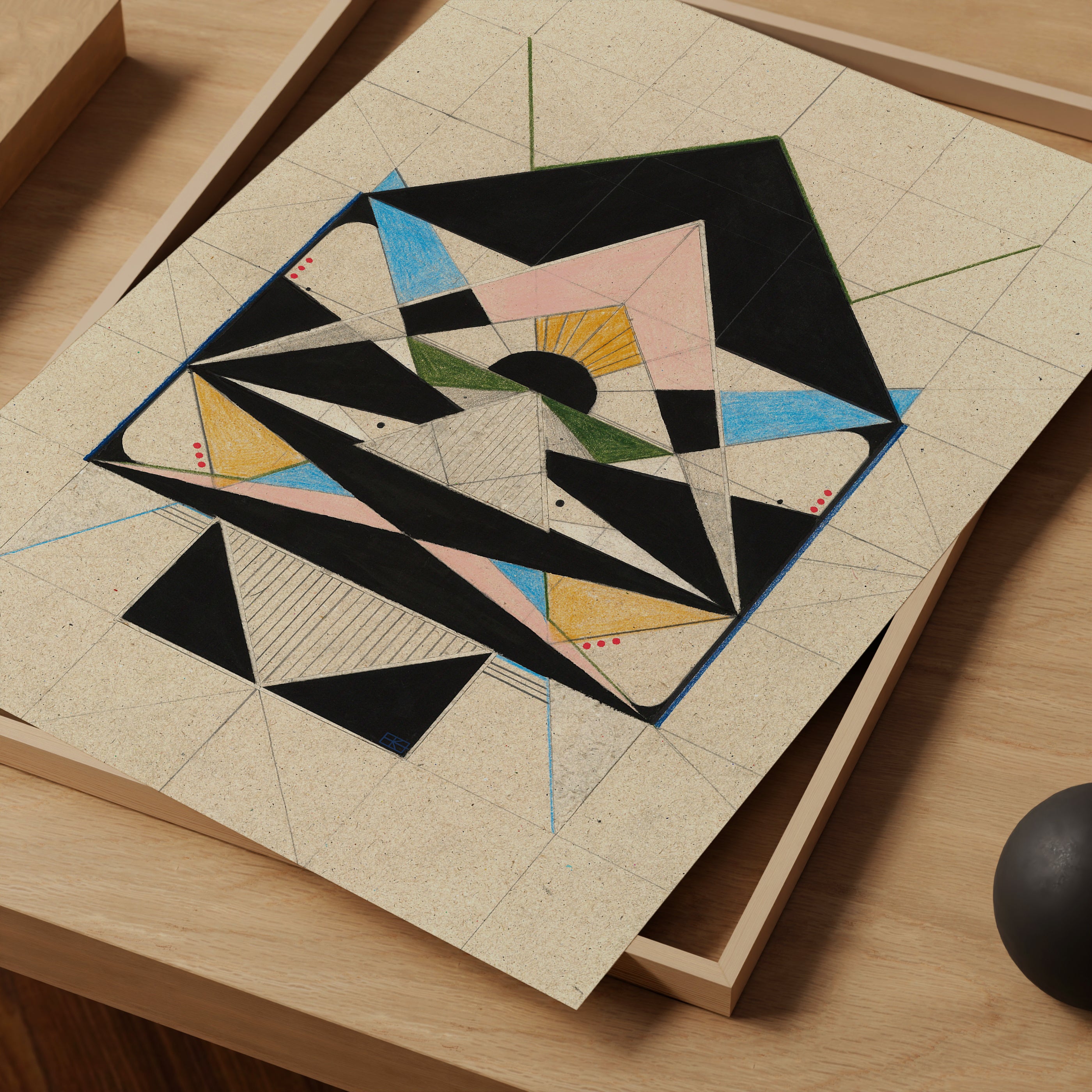 Cardboard Spaceship arrow