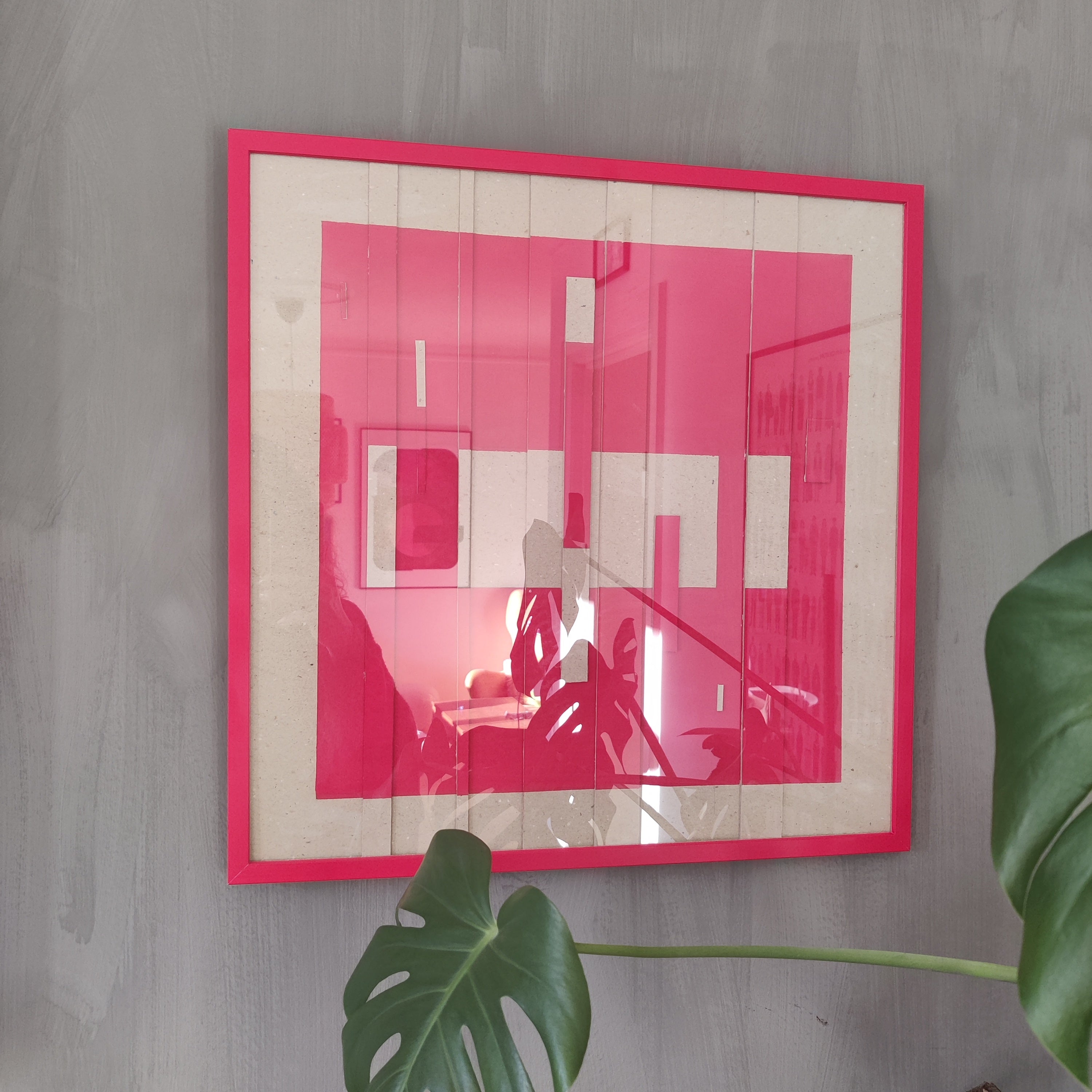 Red cardboard box artwork