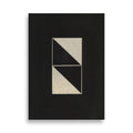 Black Linoleum Poster – art print by Lisa Ketty