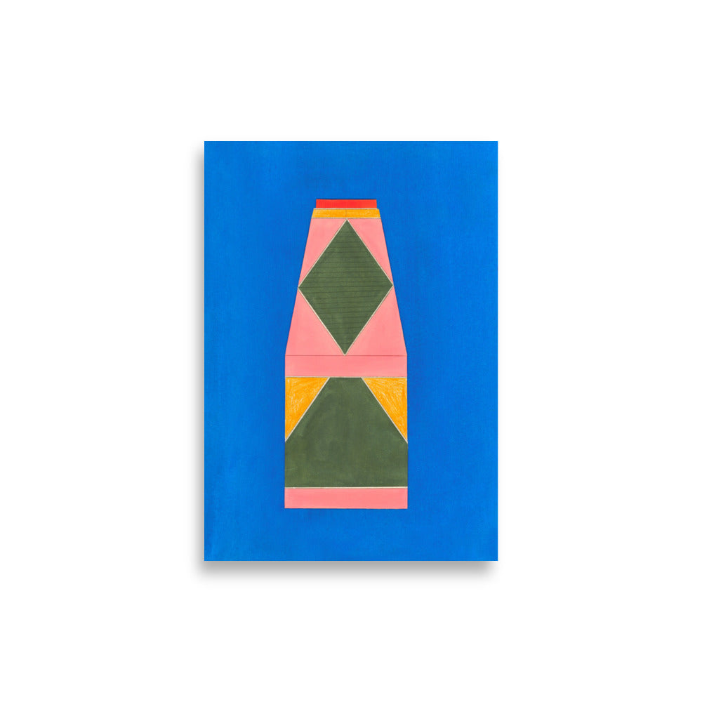 Mystical Cardboard Juice Poster – art print by Lisa Ketty